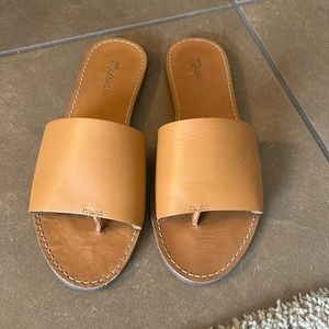 Madewell the boardwalk post slide sandal